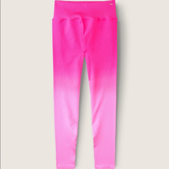 💗VS PINK NEON BUBBLEGUM DIP SEAMLESS LEGGINGS - Picture 5 of 8